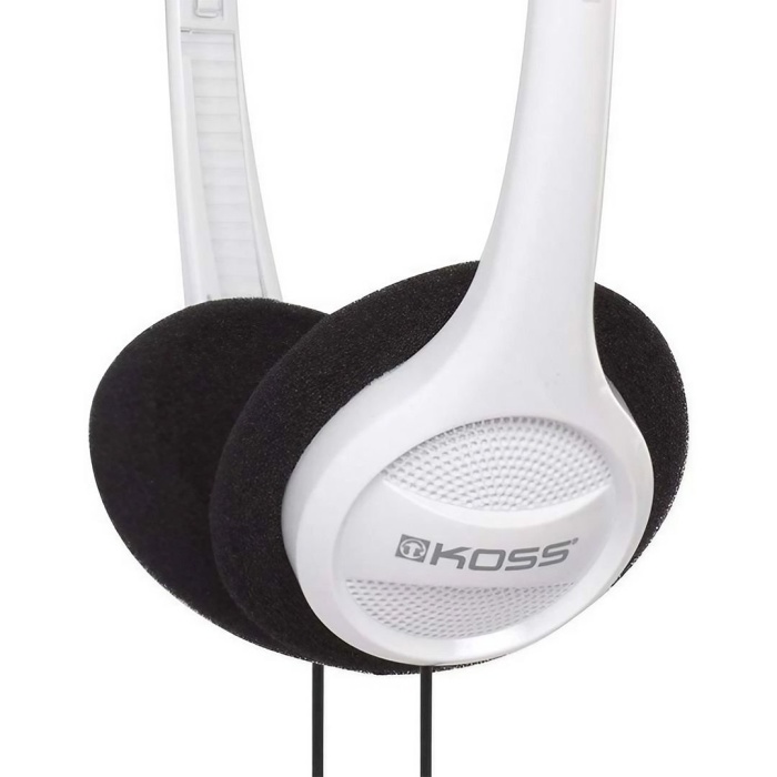 Koss 06 0027 KPH7W Kablolu Kulak Üstü Kulaklık (Beyaz) | Şık Tasarım Günlük Müzik Keyfi